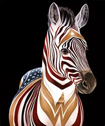 Wonder Woman by Hayley Goodhead - Embellished Box Canvas sized 28x34 inches. Available from Whitewall Galleries